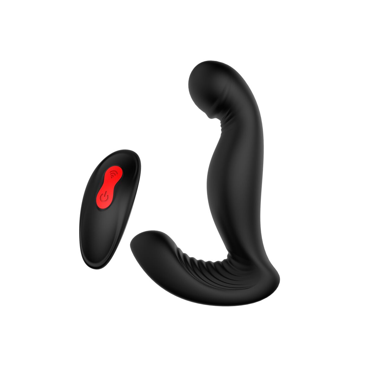 Anal-Vibrator Dream Toys Essentials P-Pleaser Schwarz